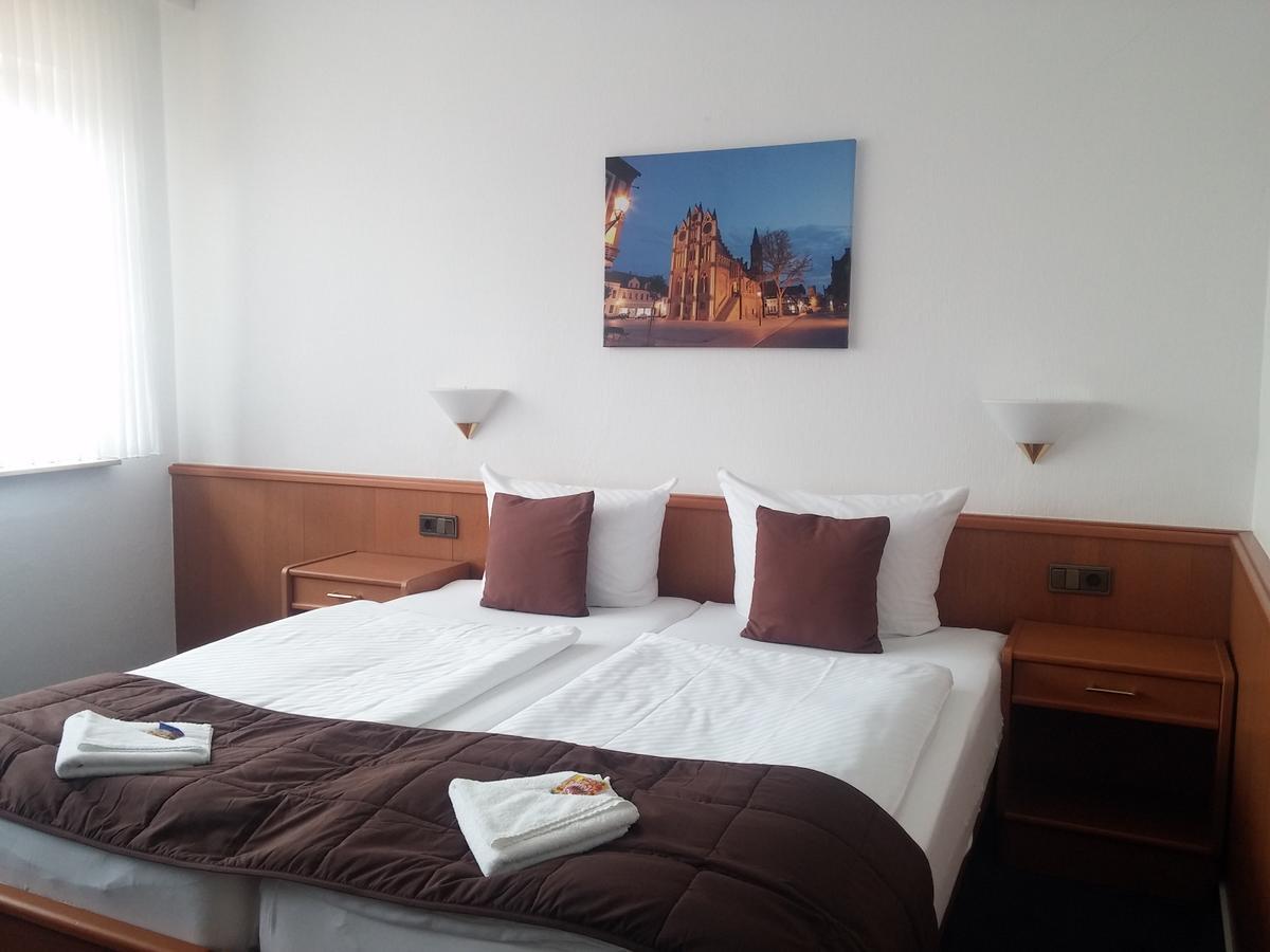 Hotel Am Meilenstein Dunkelforth Dış mekan fotoğraf